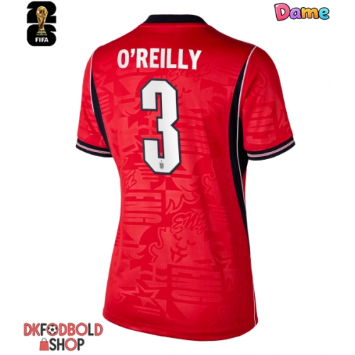 England Nico O'Reilly #3 Udebanetrøje Dame VM 2026 Kort ærmer